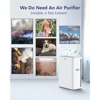 Air Purifiers For Home Large Room Up To 1730 sqft H13 HEPA Air Purifiers Filter With Fragrance Sponge Timer Washable 2