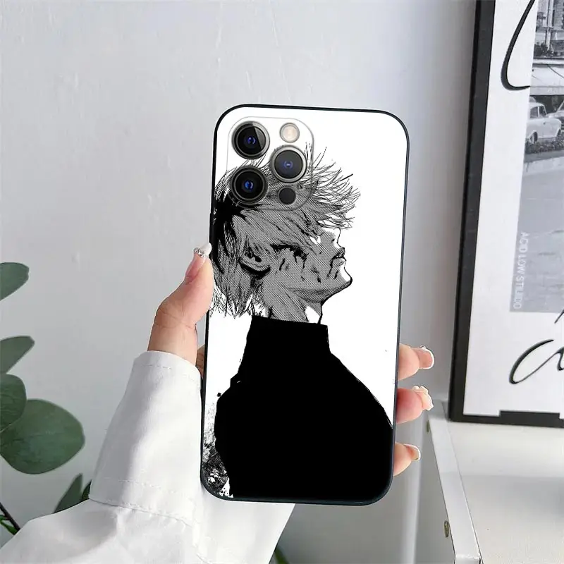 Tokyo Ghoul Ken Kaneki Anime Soft Phone Case