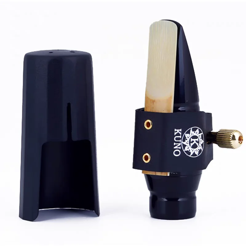 KUNO KL-90 リガチャーとキャップ、ハードラバーマウスピース用