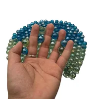50/100 Pcs 14mm Glass Marbles Balls Charms Clear Pinball Machine Home Decor for Fish Tank Vase Aquarium Toys for Kids Children 2