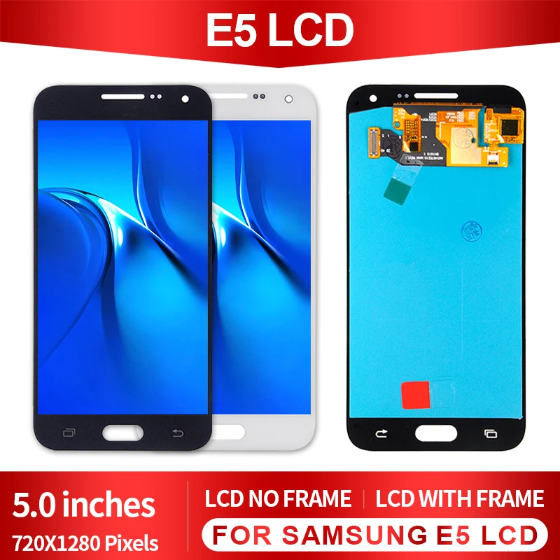 1PCS Tested OLED E5 Display For Samsung Galaxy E500 LCD Touch Panel