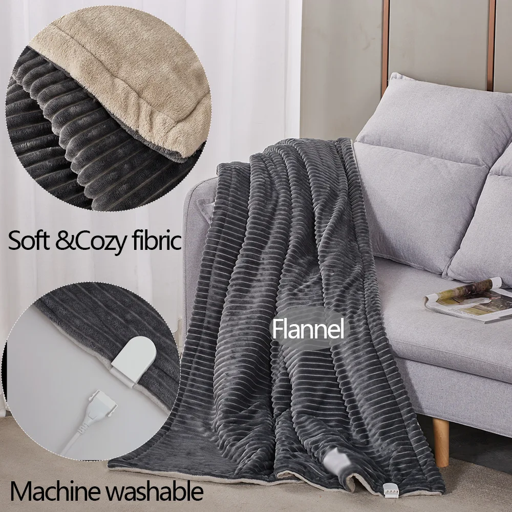 110v Uk Plug 160x130cm Electric Blanket Sofa Bed Heating Blanket Shawl  Washable Mattress Bed Warmer Heated Mat Household - Electric Blankets -  AliExpress