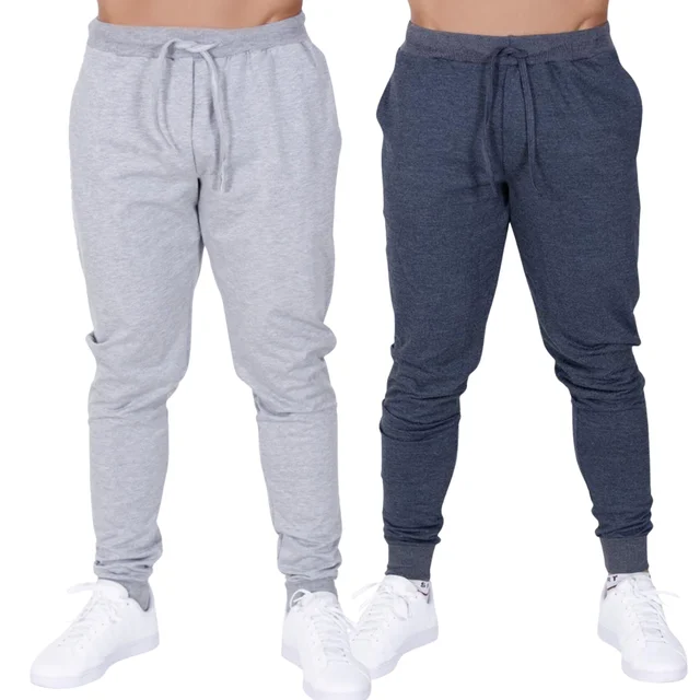 Kit 2 Calça Moletom Masculina Com Bolso Plus Size Flanelada
