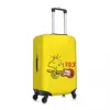 Custom Cute Cartoon Snoopy Suitcase Cover Cruise Trip Holiday Fun Luggage Case Protector 2