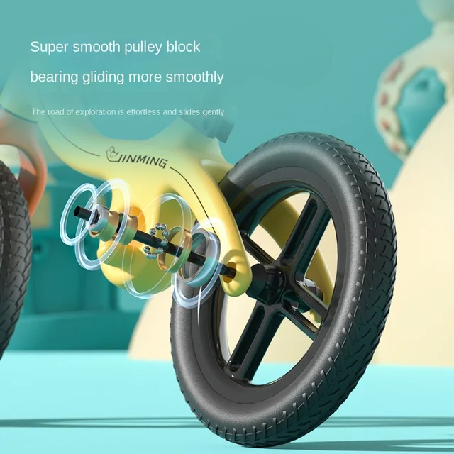 LazyChild 1-6 Years Old Children's Balance Car Without Pedal Scooter Comfortable Baby Scooter Double Wheel Scooter DropShipping 3