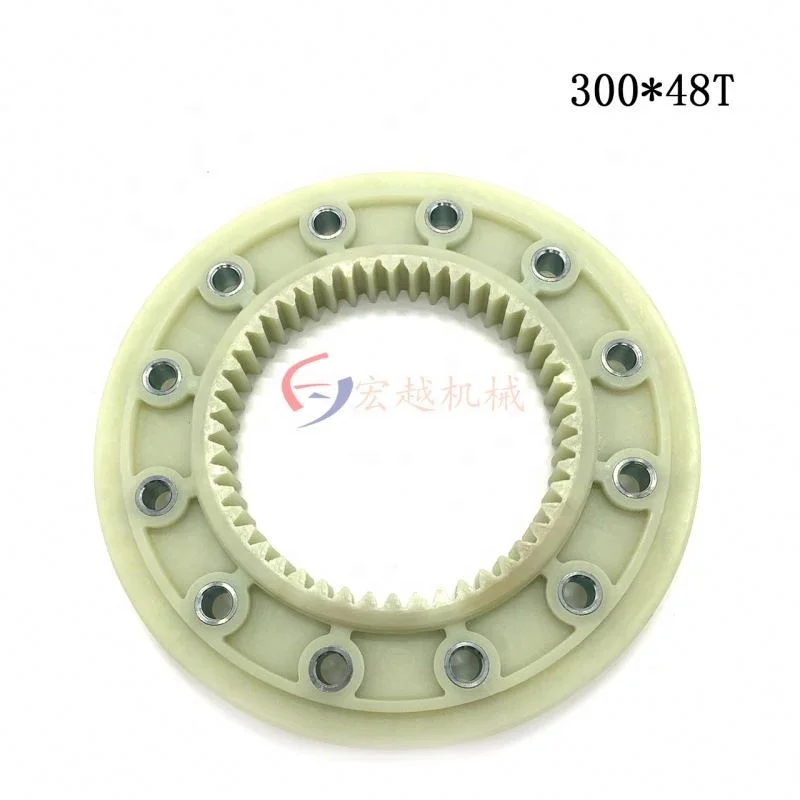 Engineering Machinery Parts Coupling Flange Outer Diameter 300*48t