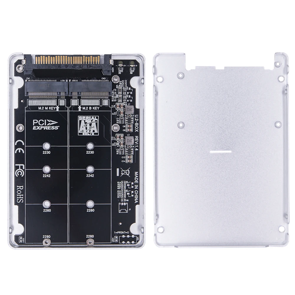 M.2 SSD에서 U.2 어댑터 카드로 변환 32Gbps M.2 NVMe SATA-Bus NGFF SSD에서 PCI-e U.2 어댑터로 변환 32Gbps PC-E3.0X4 데스크탑 컴퓨터용