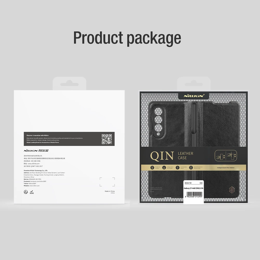Nillkin Qin Ｚ  Z  3 W22 5G  ø  ̽, Ÿ Ͻ  ̵ Ŀ,  Ȧ , S