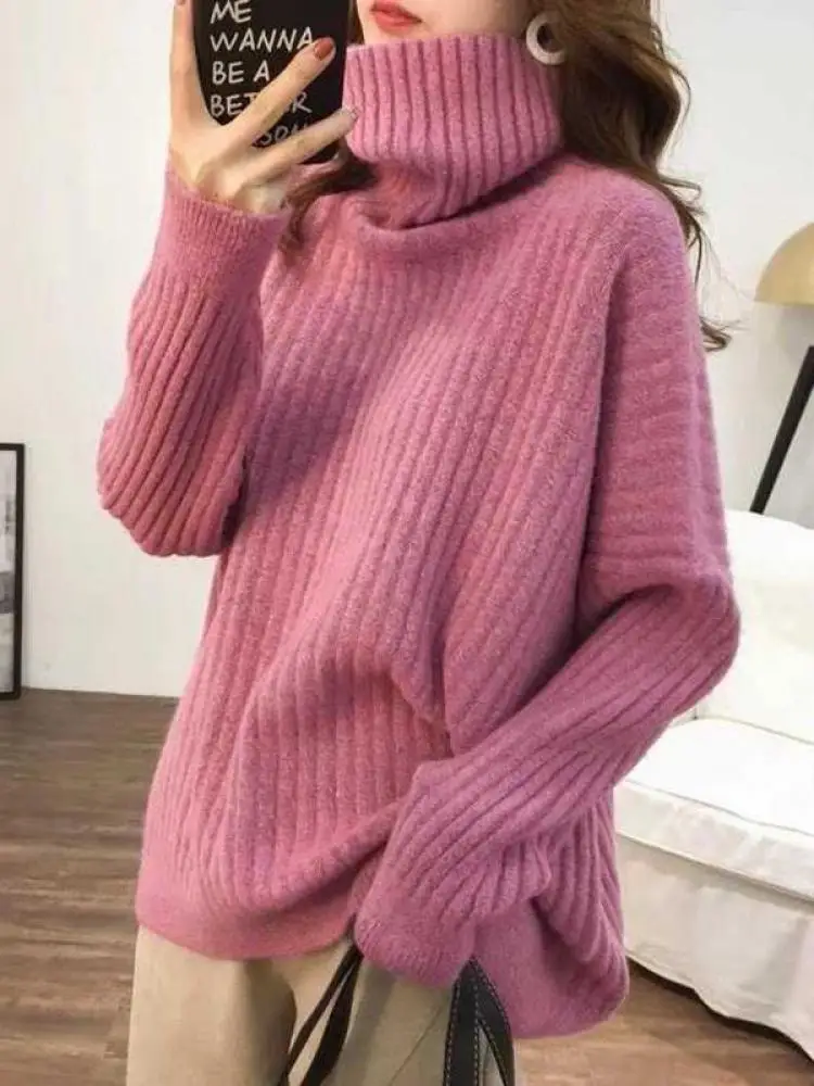 Damen Pullover Herbstmode Pullover Strickpullover Damen HEYPORK