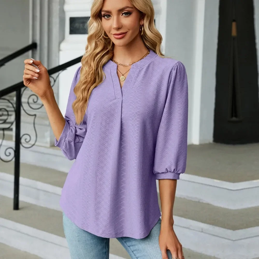 Women's Shirts and Blouses Korean Style Popular Clothes Black White Elegant Women Trend Ladies Female Summer Clothing Blouse Top