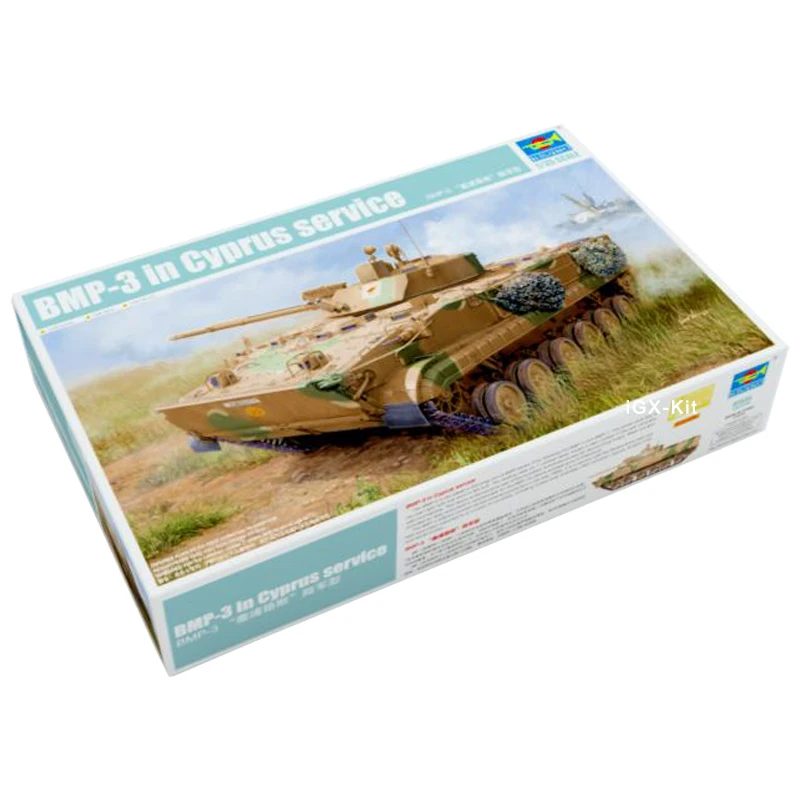 

Trumpeter 01534 1/35 Cyprus BMP3 BMP-3 IFV Infantry Fighting Vehicle Car Military Toy Gift Plastic Assembly Building Model Kit