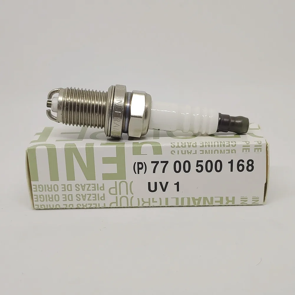 

Автомобильные свечи зажигания 7700500168, 4 шт., подходят для RENAULT CLIO II 1,0 1,2 1,4 1,6 1998- KANGOO 1,2 1,4 1,6 1997- LAGUNA I 1,6 1997-2001