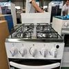 4 Burner Stove with Gas Oven with Pizza Oven Restaurant Cabinet Kitchen Engineering Combination Electric Table Stove Oven 4
