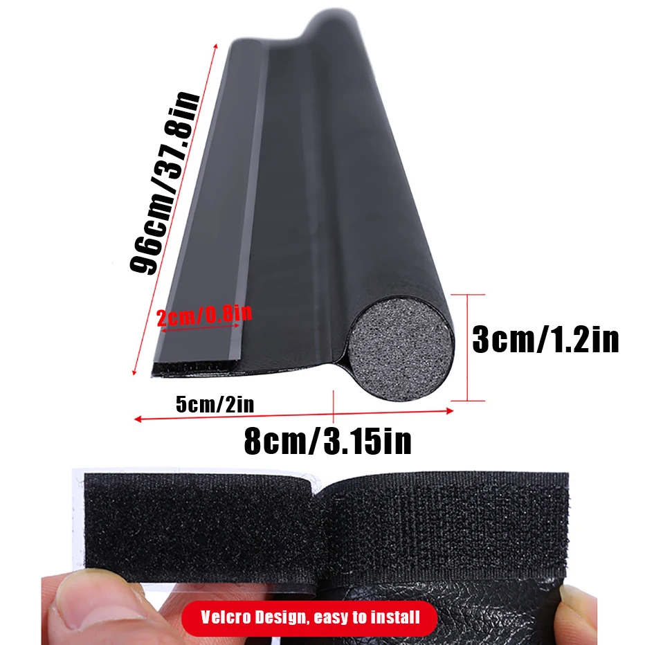 Door Bottoom Draft Stopper Weather Stripping Door Sweep Under Draft Blocker Insulator Weatherstrip House Acoustic Foam door draft stopper
