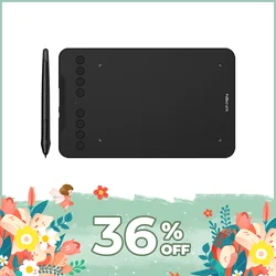 XPPen 7x4 inch Graphics Tablet 8 Express Keys 8192 Level Battery-free Digital Drawing Pen Tablet Support Android Windows Ma