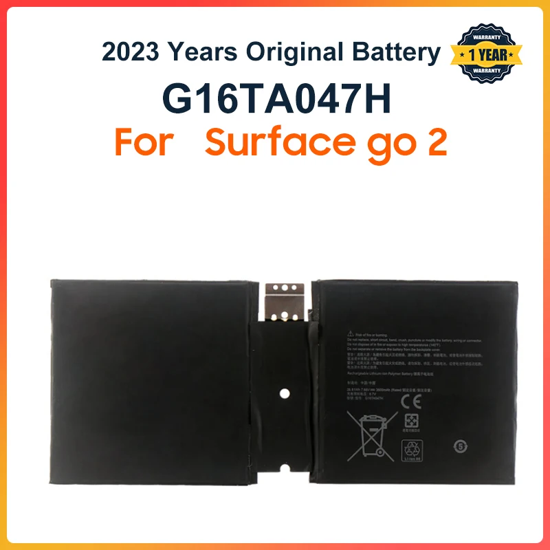 

G16TA047H DYNU01 Laptop Battery For Microsoft Surface go 2 1901 1926 Series G16TA047H 7.66V 3500mAh
