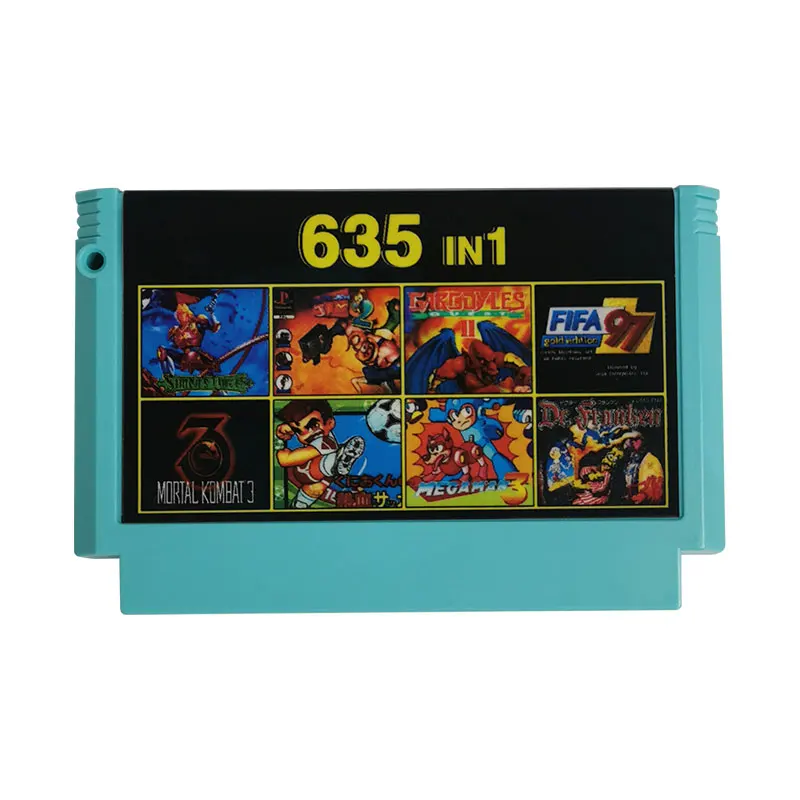 

635IN1 NES 8 Bit 60 Pins FC Game Cartridge