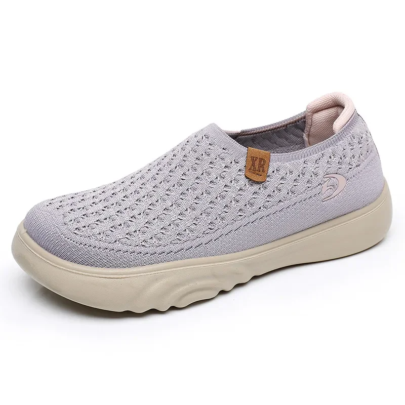 2024 New Shoes for Woman Vulcanize Shoes Autumn Round Toe Flats Mesh Breathable Ladies Fisherman Shoes Platform Casual Sneakers 5