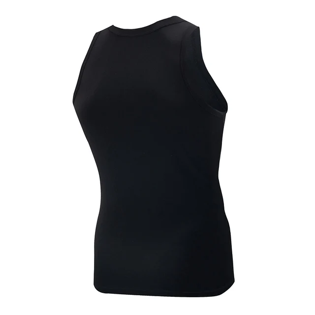 1/3 Piece Men's Four Seasons Black And White Classic Color Basic Vest Plus Size Youth Sports And Leisure Running Joker Bottoming 3