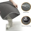 90X60CM Cat Litter Mat Waterproof Double Layer Pet Litter Box Mat Pet Toilet Cat Mat Nonslip Sand Cat Washable Mat Pet Clean 4