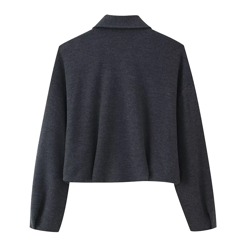 Casual Pants 2 Pieces Sets For Women Long Sleeve Zipper Jacket High Waist Trousers Women's Suit 2025 Two Pieces Set Woman Outfit