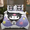 Cute Kuromi Comforter Bedding Sets Quilt Bed Cover Duvet Cover Pillow Case 2-3 Pieces Sets Kids Adult Size Bedroom Decor 5