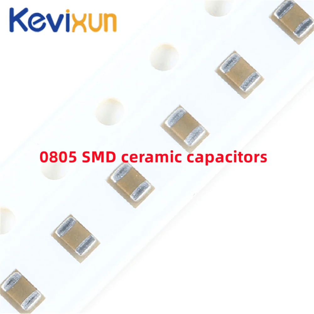 1 reel 0805 SMD Chip Multilayer Ceramic Capacitor 0.5pF - 47uF 10pF 22pF 100pF 1nF 10nF 100nF 0.1uF 1uF 2.2uF 4.7uF 10uF 22uF