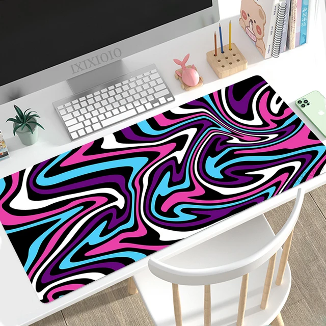 Tapis de souris Gamer StrMiLiquid Art, tapis de souris XL HD, tapis de  souris média, caoutchouc naturel, antidérapant, doux, tapis de souris de  bureau - AliExpress