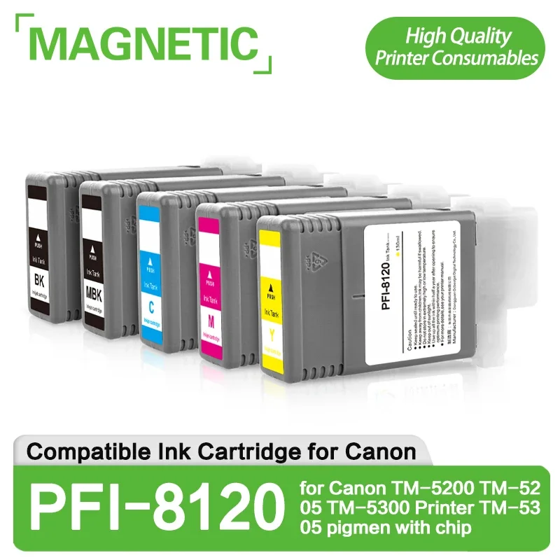 

Картридж 130ml PFI8120, картридж с чернилами, совместимый с Canon