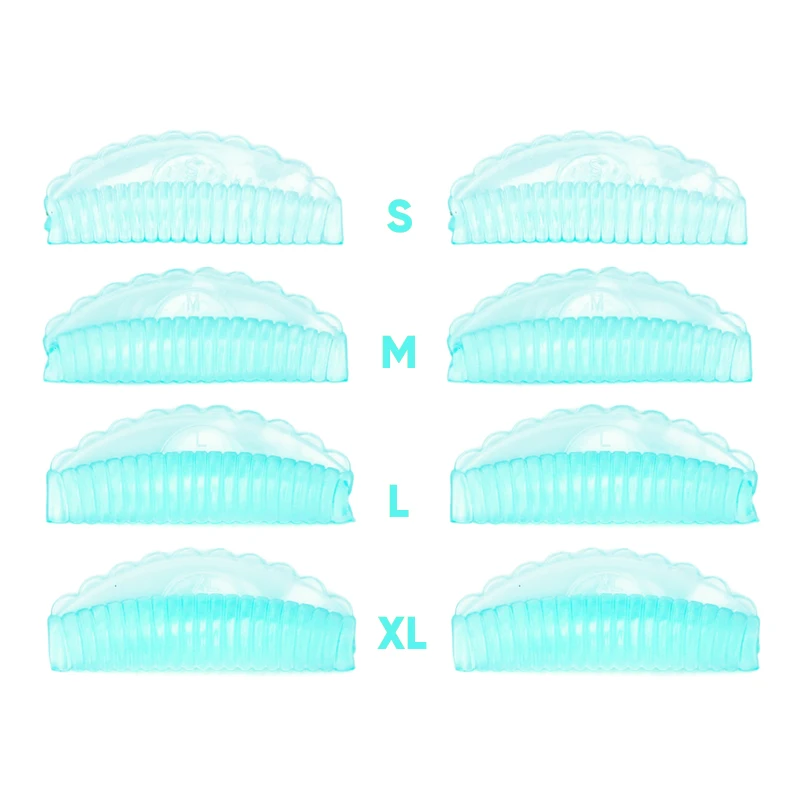 4Pairs Silicone Eyelash Perming lamination Pad Reusable Lash Lifting Rods Kit 3D Lashes Extension Curler Applicator Tools