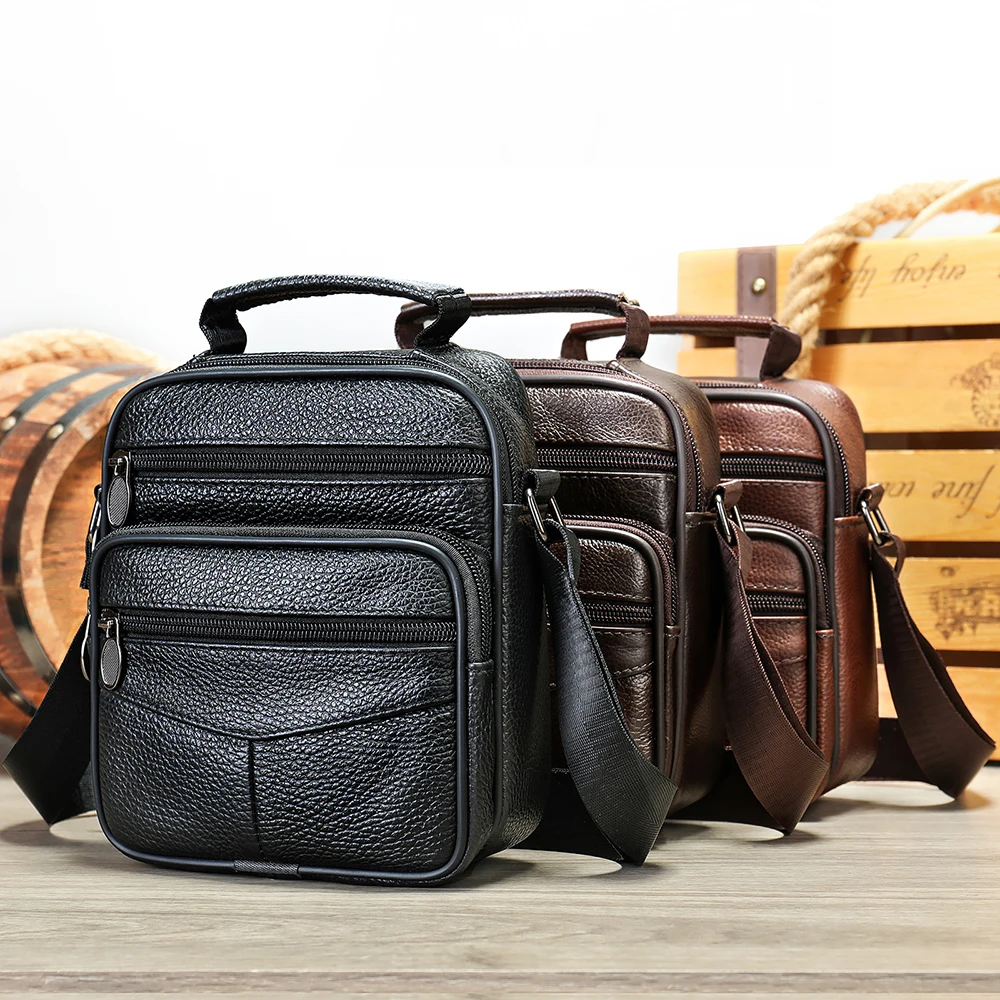 WESTAL Leather Crossbody Small Shoulder Bag
