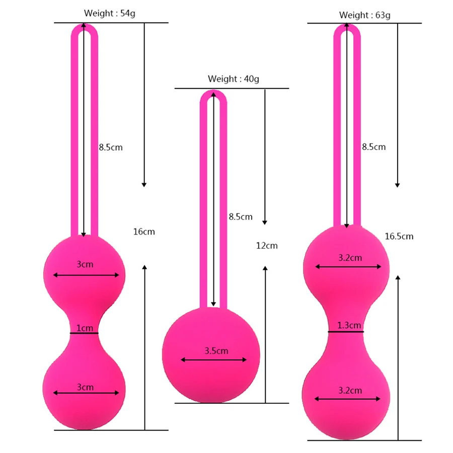 Silicone Vagina Balls Sex Toys Women Vagina Tighten Exercise Kegel Balls Ben Wa Vibrators