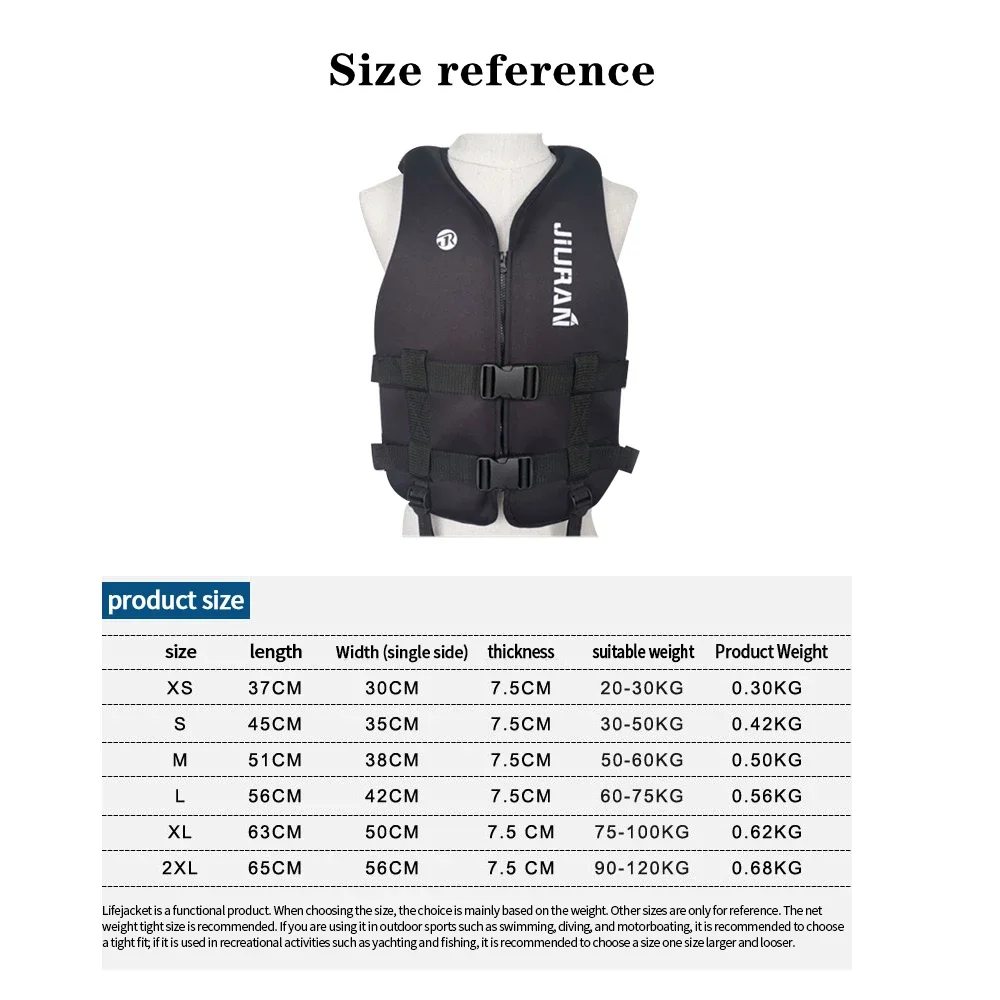 Neoprene Water Sport Life Vest 6