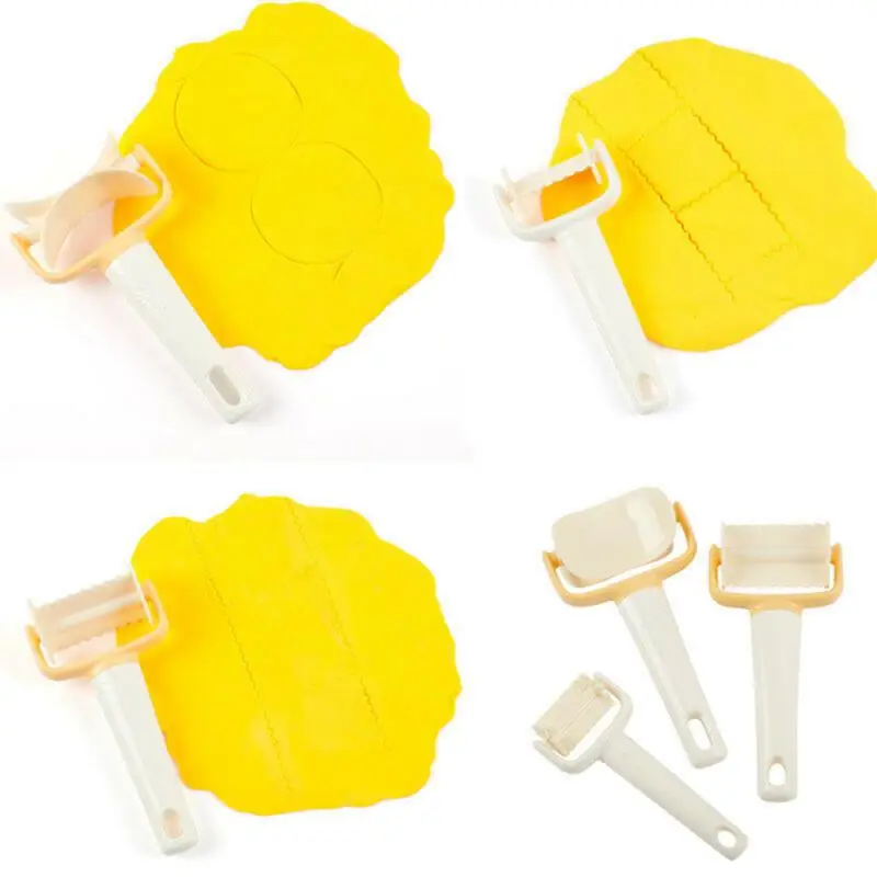 Dough Cutting Tool Easy To Use Innovative Multi-purpose Lace Wheel Cutter Lace Wheel Knife Culinary Tool 1/2PCS