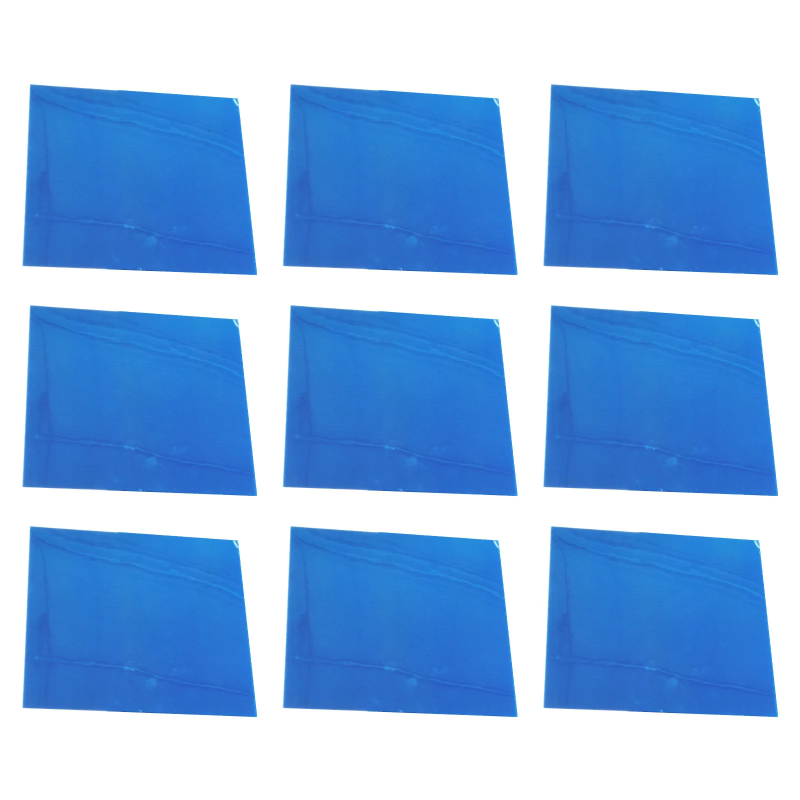 

9 Pieces 15cm Square Mirrored Acrylic Wall Stickers Home Decoration Bedroom Self-adhesive Wall Stickers