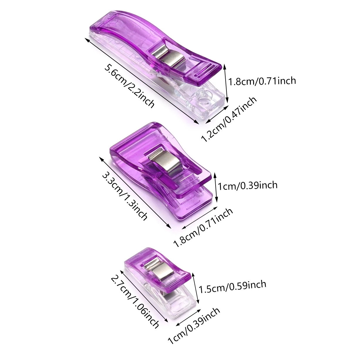 Sewing Clips 20/40/100pcs for DIY Sewing Garment Crafting
