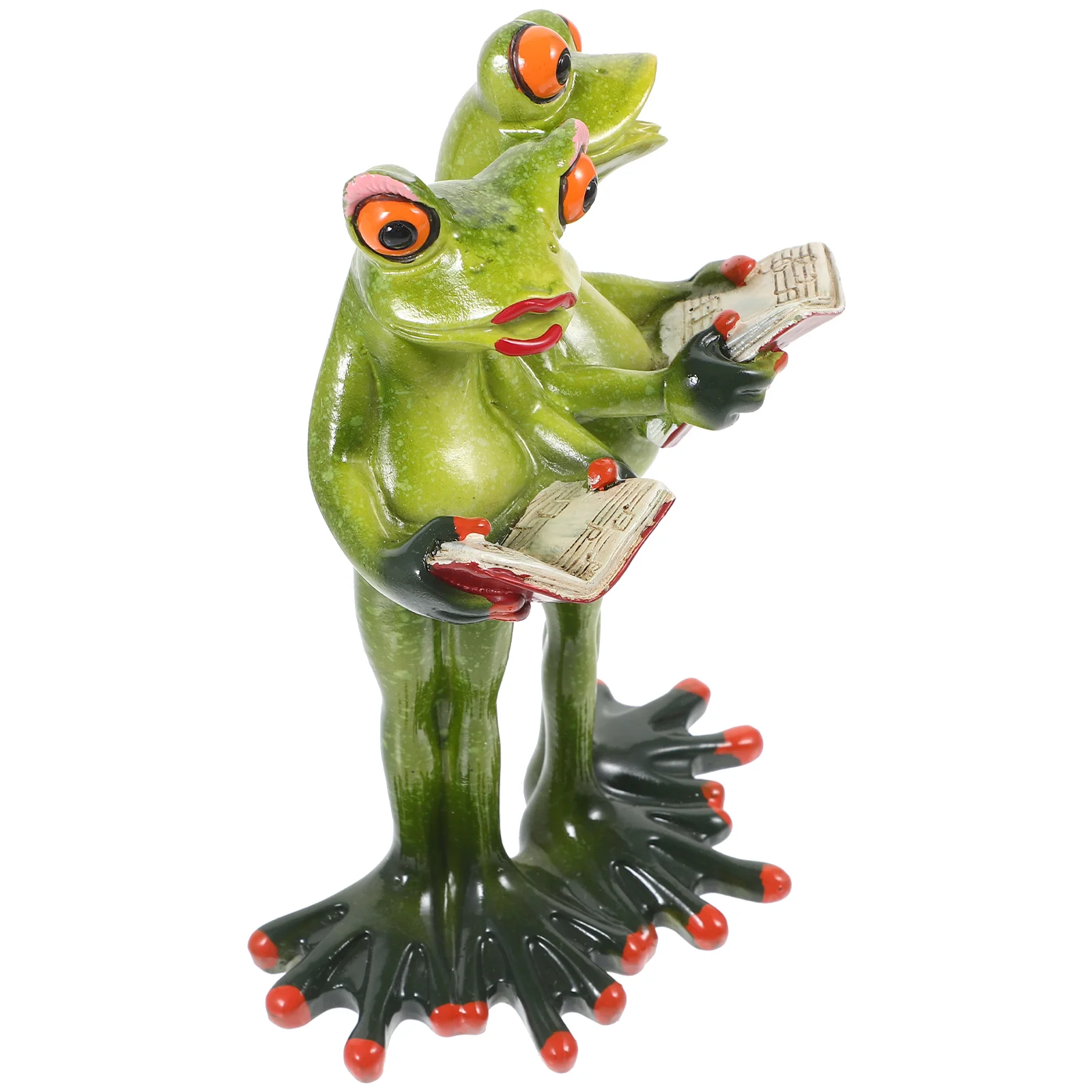 

Couple Frog Craft Outdoor Garden Decoration Frog Sculpture Frog Desktop Ornament Gift Option