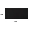 150x75x0.4CM Exercise Mat Gym Fitness Equipment for Treadmill Bike Protect Floor Mat Running Machine Shock Absorbing Pad Black 1