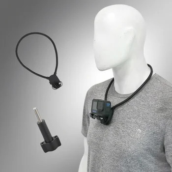 Supporto da Collo 2 in 1 RAMMIND per Action Camera GoPro Insta360 DJI OSMO Accessori Universali per Action Camera e Telefono