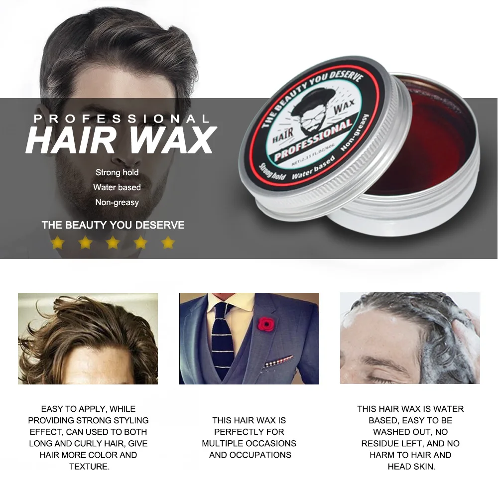 

Увлажняющий воск для волос для мужчин-стойкий воск и крем для укладки волос с завораживающим ароматом