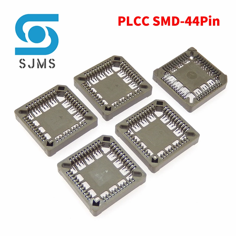 Фото 5 шт. PLCC IC Socket PLCC20 PLCC28 PLCC32 PLCC44 PLCC52 PLCC68 PLCC84 SMD DIP PLCC Socket Adapter в наличии 20 28 32 44 68 84 Pin №5