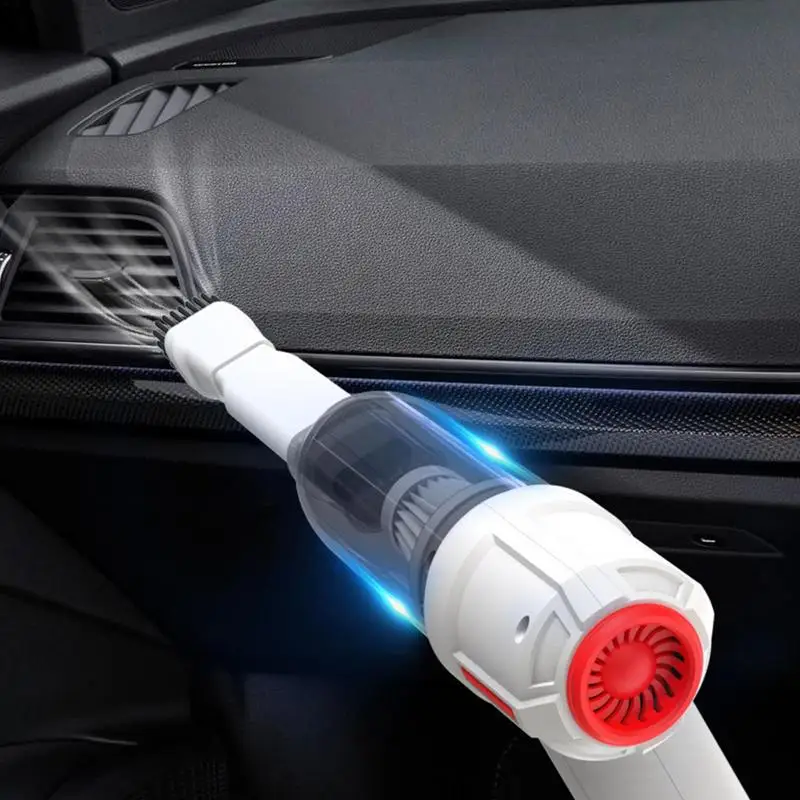 차량용 진공 청소기, USB 충전식 저소음 무선 핸드헬드 진공 청소기, 휴대용 청소 기기, 120W, 4000mAh