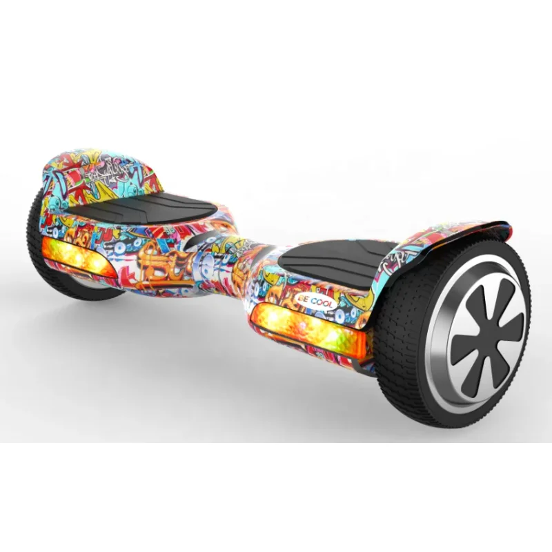 Off Road Motor LED Light Hoverboard With Chinese Battery Manufacturer 250w*2 6.5 Inch Electric Balance Smart Balance Wheel