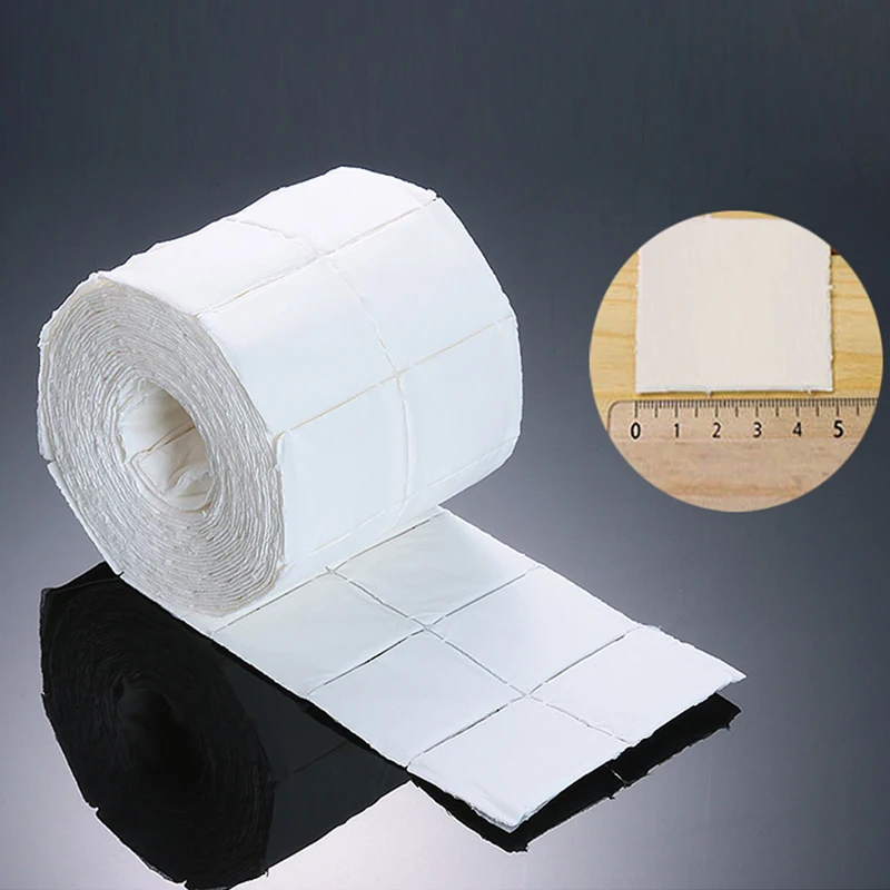Nail Polish Remover Wipes 300/500pcs Disposable Lint-Free Soak Wipe Cotton Gel Polish Remove Nails Wraps