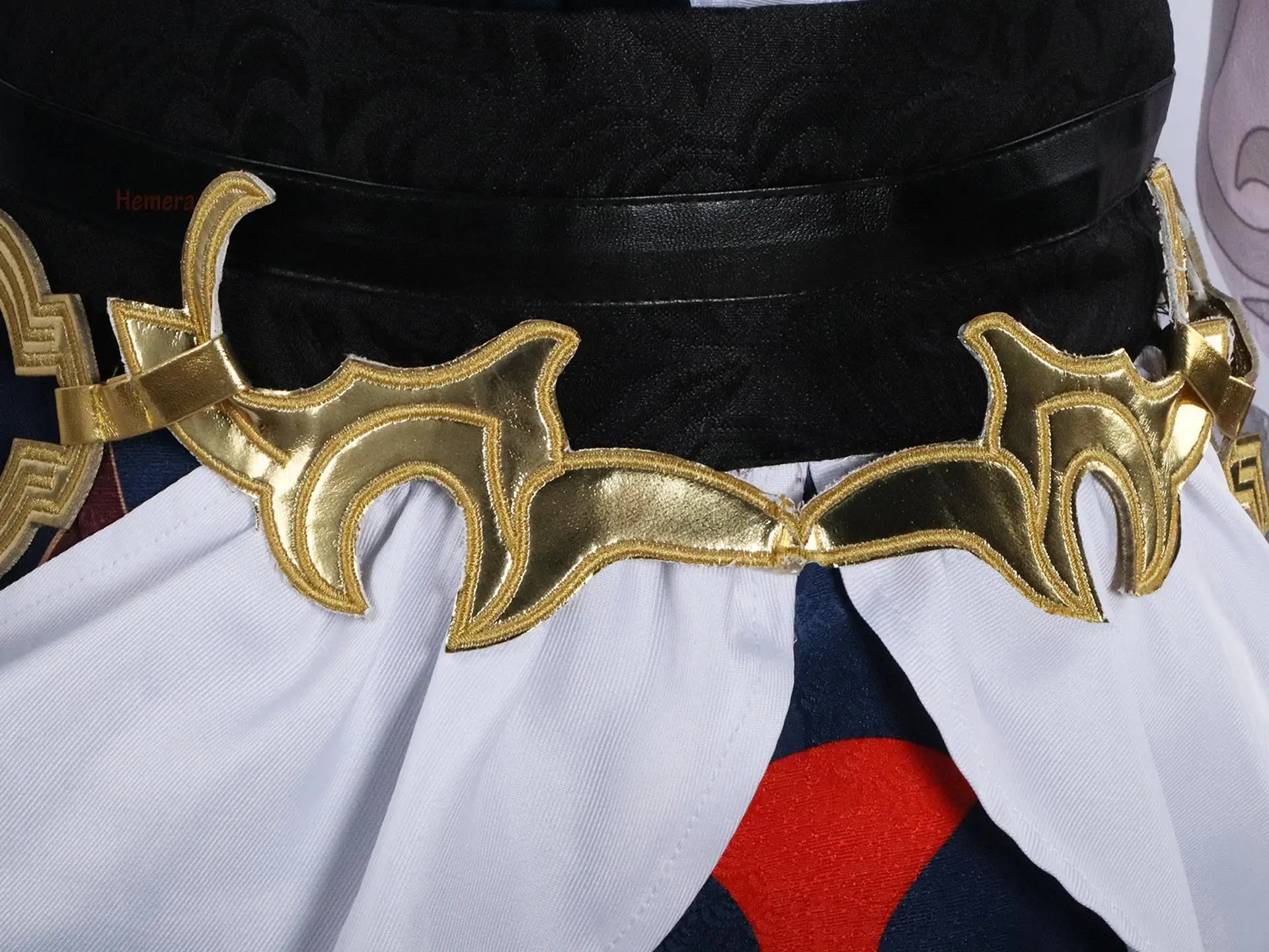 Xueyi Cosplay Costume Game Honkai Star Rail The Xianzhou Xueyi Mask Wig Bell Women Uniform Cosplay Carnival Party Outfit Fullset 5