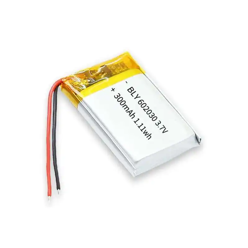 602030 Batteria ricaricabile al litio polimerica da 3,7 V 300 mAh per navigatore GPS MP5 auricolare Bluetooth PS4 3,7 V 602030 Batterie - immagine 4