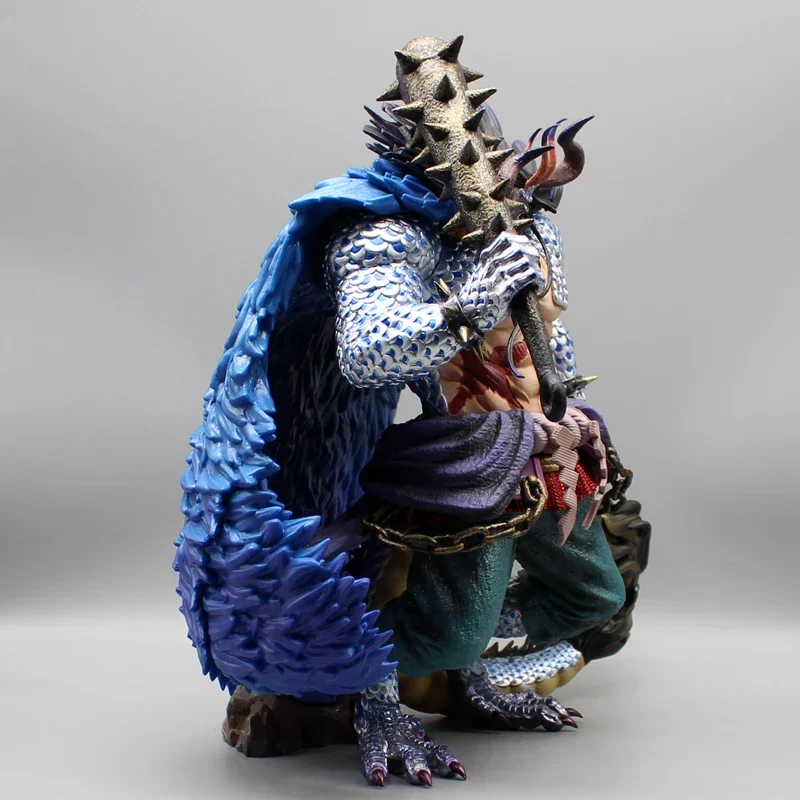 

34 см One Piece Orc Kaido Black Pearl Dragon Kaido четыре императора Аниме фигурки модели украшения-игрушки декоративные подарки на день рождения