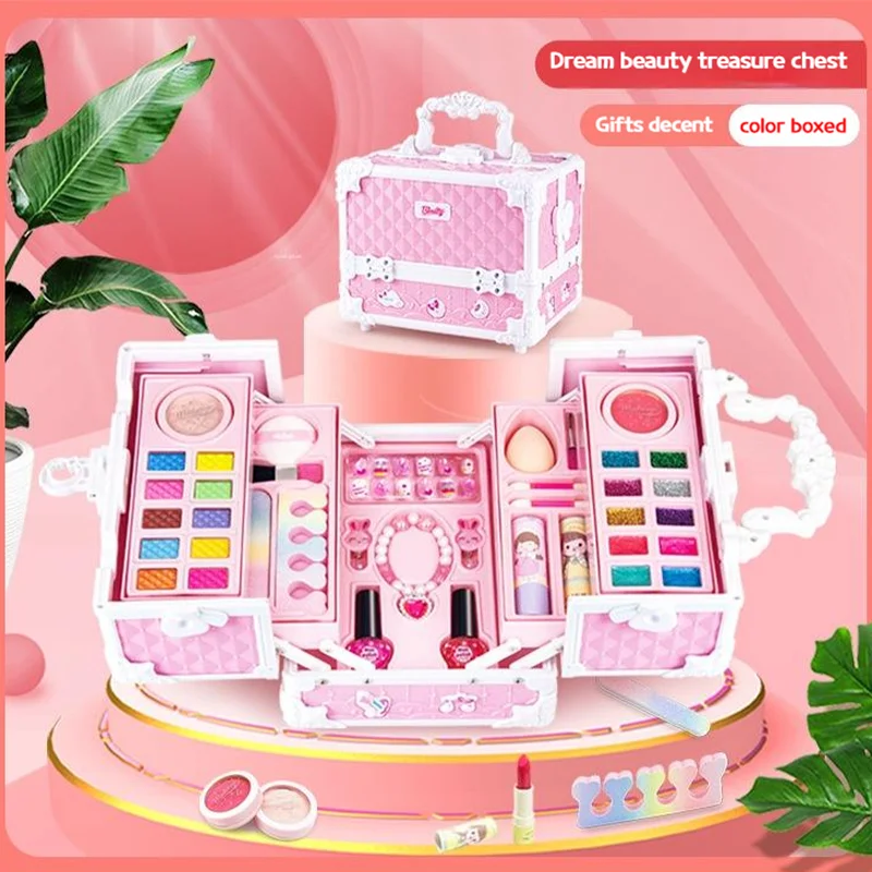Makeup Toy Princess Pretend Toys Cosmetics Set Children Makeup Kit