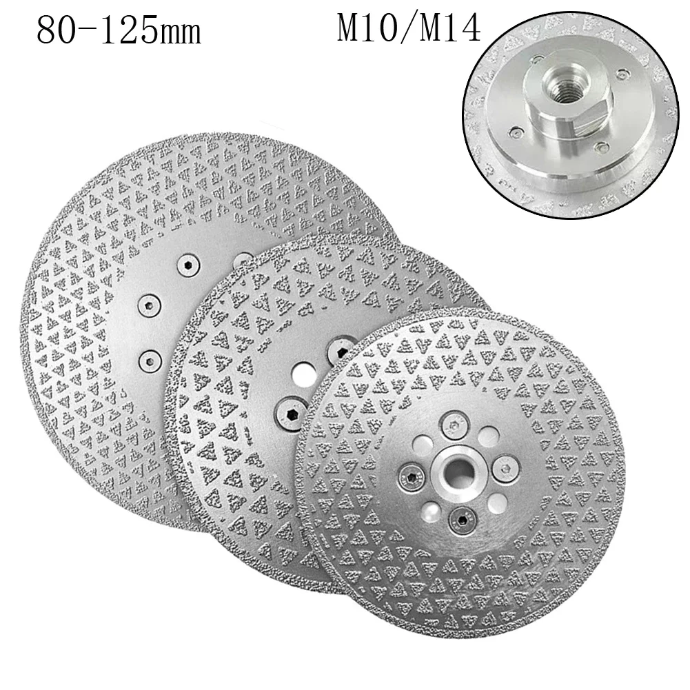 Diamond Grinding Disc Blade 80/100/115/125mm for Granite Marble Both Side Coated Cutting Wheel M10 M14 Flange 40 Grit cutting disc grinding disc abrasive wheel grinding wheel cutting blade
