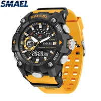 SMAEL 8040 Sports Waterproof Alarm Clock Multi functional Electronic Watch Fashion Electronic Watch Student Outdoor 1